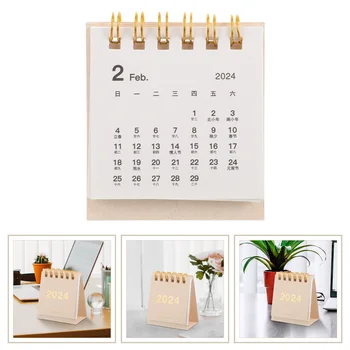 Kalendár Malý Stolový Kalendár Jednoduchý Stôl Cievka Kalendár Kancelárskeho Papiera Kalendár