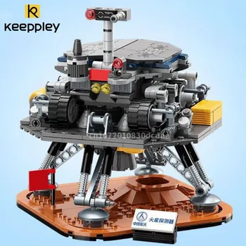 Keeppley stavebným Letecký Série Mars Explorer stavebným Montáž Model detských Hračiek Darček k Narodeninám