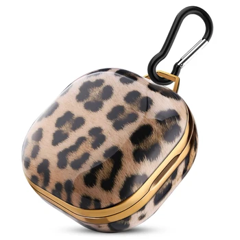 Leopard Elektrolyticky Pokrývajú Mramoru Slúchadlá Obal Pre Samsung Galaxy Puky Live Bezdrôtový Bluetooth Headset Chránič Kryt Box