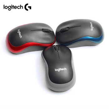 Logitech Wireless Mouse M185 2,4 GHz, USB 1000DPI 3 Tlačidlá Tiché Hranie Optické Myši Navigáciu pre PC/Notebook Mouse Hráč