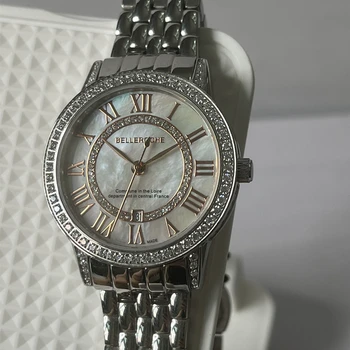 Luxusné Hodinky pre Ženy Hodinky 2023 najpredávanejšie Produkty Hodinky, Luxusné Značky Reloj Mujer Sledovať Nastaviť Diamond Ocele Band