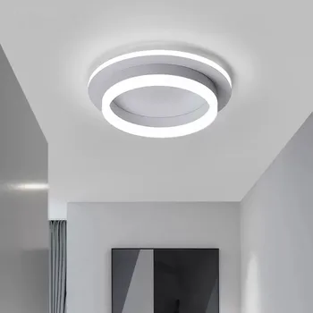 Moderné LED Stropné svietidlo Minimalistický Zlato Námestí Tvorivé Spálňa Lampa Obývacia Izba Office Štúdia Jedálne Osvetlenie Zariadenie