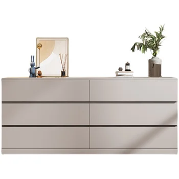 Moderný minimalistický spálňa hrudníka drawersItalian masívneho dreva bielizník pre domácnosť zásuvky skladovanie