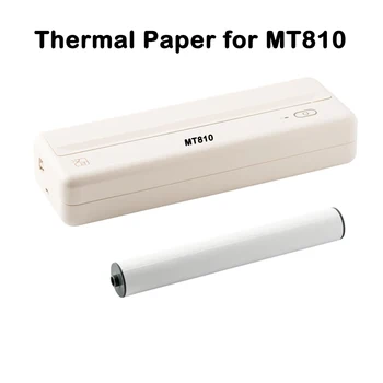 MT810 Papier A4 Pôvodného Tepelného Papiera pre MT810 Tlačiareň 210mm alebo 110 mm Šírka Biely Papier pre HPRT A4 Tlačiareň MT810