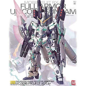 Na Sklade Bandai Jednorožec Gundam MG 1/100 Anime Obrázok Modelu Akčné Figúrky Zbierka Kreslených Narodeniny, Darčeky, Hračky pre Chlapcov, Pvc