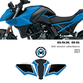 Na SUZUKI GSX-8S GSX8S GSX 8S 2023 Motocyklové Príslušenstvo 3D Epoxidové Živice Nálepky na Ochranu Kotúča, Nálepiek, Súpravy