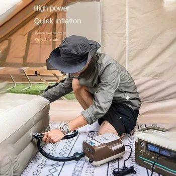 Nafukovacie čerpadla outdoor camping stan nafukovací matrac vysoký výkon auta elektrické čerpadlo vzduch