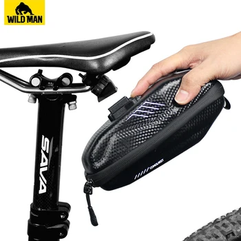 NEWBOLER Rainproof Cyklistické tašky Shockproof na Bicykli Sedlo Taška Pre Refletive Zadné Veľké Capatity Sedlovka MTB Bike Taška na Príslušenstvo