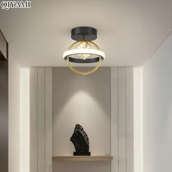 Nordic Moderné LED Stropné Osvetlenie Čierna Modrá Kuchyňa, Obývacia Izba, Spálňa Svietidlá Domáce Dekorácie Minimalists Osvetlenie