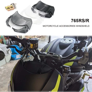 Nové 2022 2021 2020 Motocykel čelné Sklo Spojlerom) štandardné stierače čelného skla Deflektor Pre Street Triple S660 S 660 765R 765S 765RS 765 S R RS