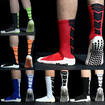 Nové Non-sklzu Spodnej Muži, Ženy, Športové Ponožky, Silikónové Futbal Ponožky Futbal Basketbal Grip Ponožky