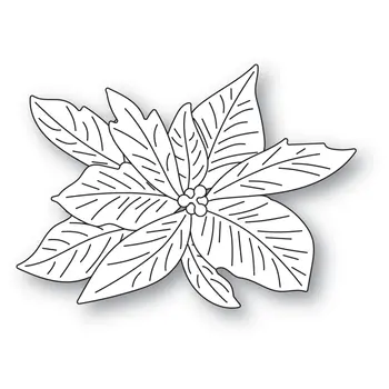 Nové Rezanie Kovov Zomrie pre 2021 Scrapbooking Vianočné Vrstva Kvet Album Dekorácie Rám Karty remeselníkov Bez Pečiatky
