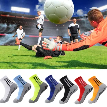 Nové Šedé Uterák Spodnej Futbal Ponožky Proti Sklzu Futbal Ponožky, Športové Ponožky