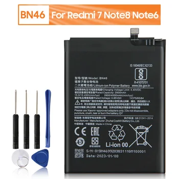 Náhradné Batérie BN46 Pre Xiao Redmi Note8 Note8T Redmi 7 Redmi7 Poznámka 6 Note6 Telefón Batérie 4000mAh + Nástroje