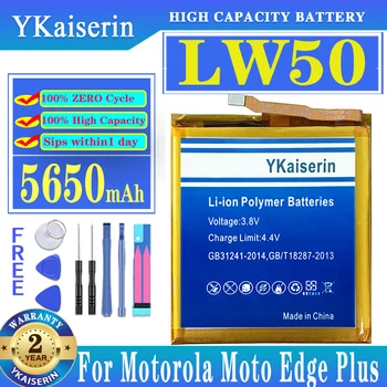Náhradné Batérie LW 50 LW50 5650mAh Pre Motorola Moto Okraji Plus EdgePlus Mobilného Telefónu, Batérie