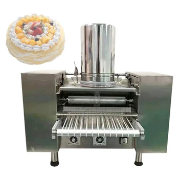 Obchodné Durian Layer Cake Peeling Stroj Ploche Palacinka Peeling Stroj Uterák Valcovacie Stroje