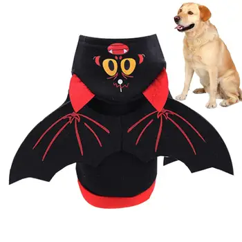 Pet Bat Krídla Oblečenie Halloween Kostým Pet Bat Krídla Oblečenie Halloween Bat Cosplay Šteňa Oblečenie Halloween Pes Tkaniny Pre Psa
