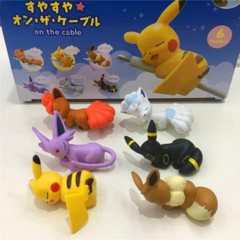 Pokemon, Šesť-Chvosty a Deväť Chvostov Eevee, Pikachu Q verzia 6 typov pohár spolu údaj ochrany bábika