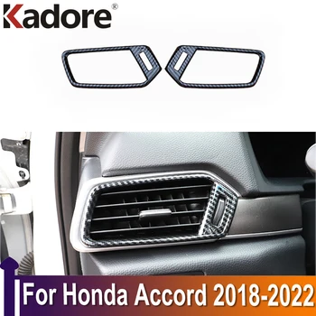Pre Honda Accord 2018 2019 2020 2021 2022 10. Prednej Strane Air Vent sieťovej Zásuvky Kryt Výbava Auto Dekorácie Interiérové Doplnky