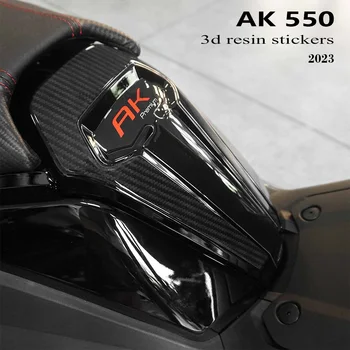 Pre Kymco AK550 AK 550 Premium 2023 Motocyklové Príslušenstvo 3D Epoxidové Živice Nálepky na Ochranu Auta Tank Pad
