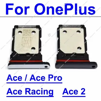 Pre Oneplus ACE 2 Ace Pro Ace Racing SIM Kartu Slot pre SIM Kartu Adaptér Micro SD Card Reader Časti
