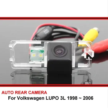 Pre Volkswagen LUPO 3L 1998 ~ 2006 Spätné Zálohy HD CCD Parkovanie Zadnej strane parkovacia Kamera Nočného Videnia Nepremokavé