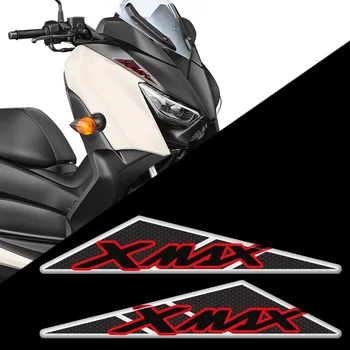 Pre Yamaha X-MAX XMAX X MAX 125 250 300 400 Motocykel 3D Nálepky Známky Nádrž Obtlačky Znak, Odznak Tank Pad Chránič Odtlačkový