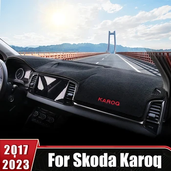 Pre Škoda Karoq 2017 2018 2019 2020 2021 2022 2023 Auto Panel Kryt Slnečník Vyhnite Sa Svetlo Mat Non-Sklzu Chrániče, Doplnky