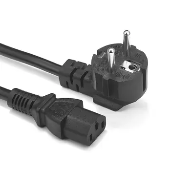 Projektor Predlžovací Kábel 1m 1,5 m 6 1mm EÚ Napájací Kábel Kábel Pre Dell PC Monitore Počítača PSU Antminer LG TV 3D Tlačiarne PS4 Pro