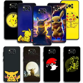 Prípad Pre Xiao POCO X3 NFC X4Pro X5 M3 pre Mi 12 13 11 10 10 TON 8 Note10 Lite 11Ultra 11T F1 Pokémon Pikachu Hviezdne Nebo Maľovanie