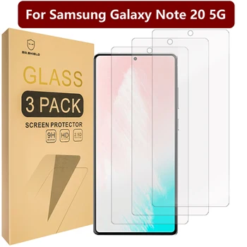 Pán Štít [3-Pack] Určený Pre Samsung Galaxy Note 20 5G [Tvrdeného Skla] [Japonsko Sklo s 9H Tvrdosť] Screen Protector