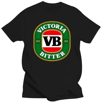 Pánske Oblečenie Victoria Horké Pivo T Shirt Vb Austrália Alkoholu Aussie Mužov Bavlnené Tričko V Lete Značky Teeshirt Euro Veľkosť