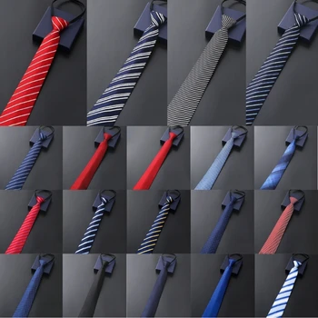 Q1FA Dospievajúcich Študentov Tričko Kravata Muž Zips Dizajn, Farebné Jednotné Odnímateľný Kravatu