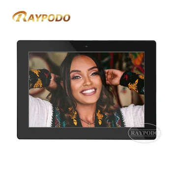 Raypodo 10.1 Palcový RK3288 Tablet PC Android 8.1 Dotykový Monitor S Čiernej alebo Bielej Farbe