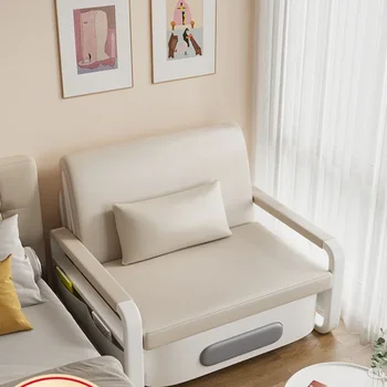 Rozkladacia pohovka skladacie dual-purpose jednej kancelárii rozkladacej posteli prenájom miestnosti malých rodinných gauč jednoduchá multi-function obývacia izba