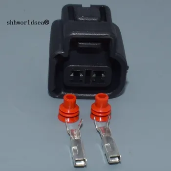 Shhworldsea 2/100Sets 2pin 2.0 mm auto nepremokavé plug automotive, odpojte konektor zásuvka
