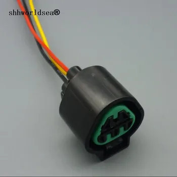 shhworldsea 5/10/30/50/100sets 3 pin 2.2 mm auto vodotesný kábel zapojenie vedenia samica konektor plug PB625-03027