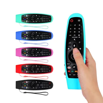 Silikónové puzdro pre LG TV remote control, ochranný kryt pre Smart TV, Magic E-MR19BA/MR18BA, E-MR600/MR650A/MR20GA AKB75855501