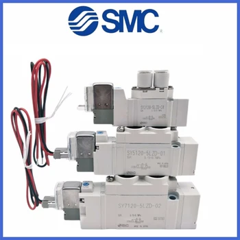 SMC 5 Port Elektromagnetický Ventil Plug-in Typ SY3120/3220/3320 SY3140-5G-01 SY3120-5LZD-M5 SY3220-5LZD-C4