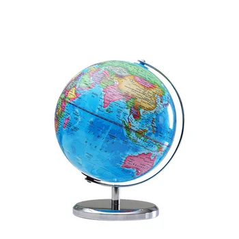 Svet Svete, anglická Verzia Mapy Sveta Svete s LED Svetlo Geografia Vzdelávacia Dodávky