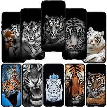 Tiger Zvierat Kryt Telefónu Puzdro pre Xiao Redmi Poznámka 11 10 9 8 Pro 9S 10S 11S 9A 9C NFC 9T 10C, 10A 8A Mäkké Prípade