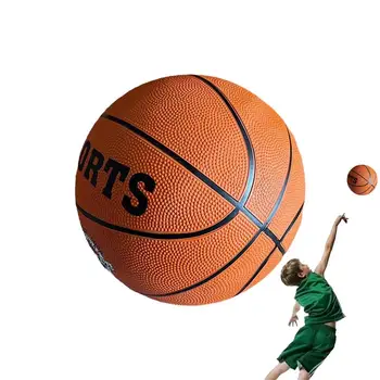 Veľkosť 7 Basketbal Gumové Obloženie Pribrala Vysokou Hustotou Basketbalu Vnútorné Vonkajšie Basketbalové Veľkosť Lístka 5/7 Opotrebovaniu Šport Gule