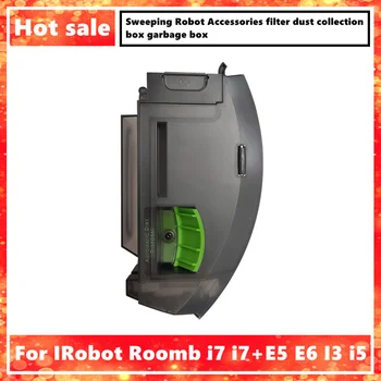Vhodné pre IRobot Roomba Zametanie Robot Príslušenstvo i7 i7+E5 E6 I3 i5 filter prachu zberného boxu, odpadky box