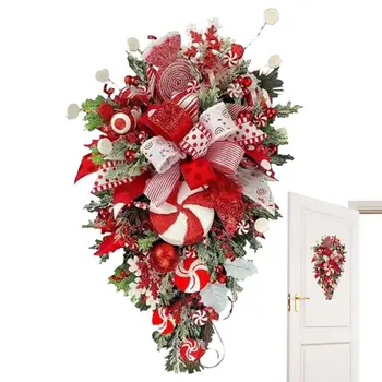 Vianočný Veniec Simulácia Kvet Viniča Krúžok Borovicová Šiška Ozdoby Na Vianočný Strom Dekorácie Veniec Dvere, Okno Usporiadanie