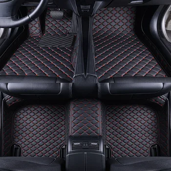 Vlastné Kožené Auto Podlahové Rohože Pre Mazda CX3 2018 Auto Príslušenstvo Tapete Automotivo Para Carro Štýl Interiéru