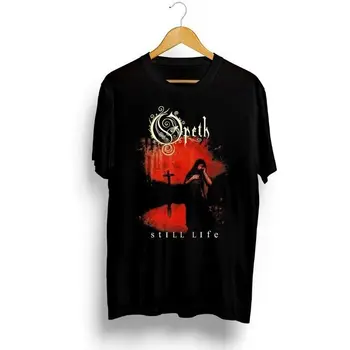 Vtg Stále Života Kapely Opeth Bavlna Plnej Veľkosti Čierne Unisex Tričko Tričko C923.jfif