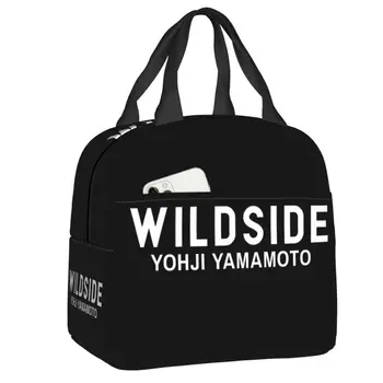 WILDSIDE Yohji Yamamoto Tepelne Izolované Obed Taška Ženy Prenosné Obed Kontajner pre Deti v Školskom veku Potravín Bento Box