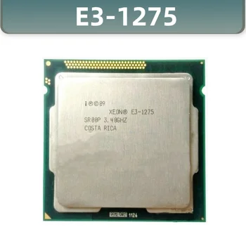 Xeon Processor E3-1275 E3 1275 e3 1275 Quad-Core Procesor LGA1155 Ploche CPU správne Desktop Procesor môže pracovať