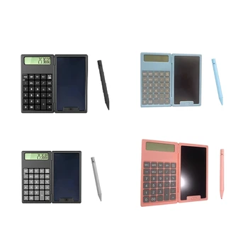 Škola Sezóny Vedecká Kalkulačka Skladacie Tablet Business Office Prenosná Kalkulačka LCD Tablet